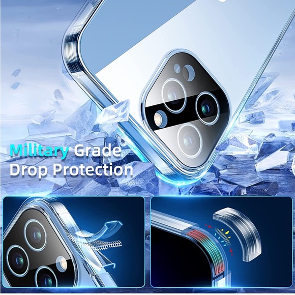 iPhone 13 Pro Case with Kickstand + Camera Covers - Picture 5 of 7